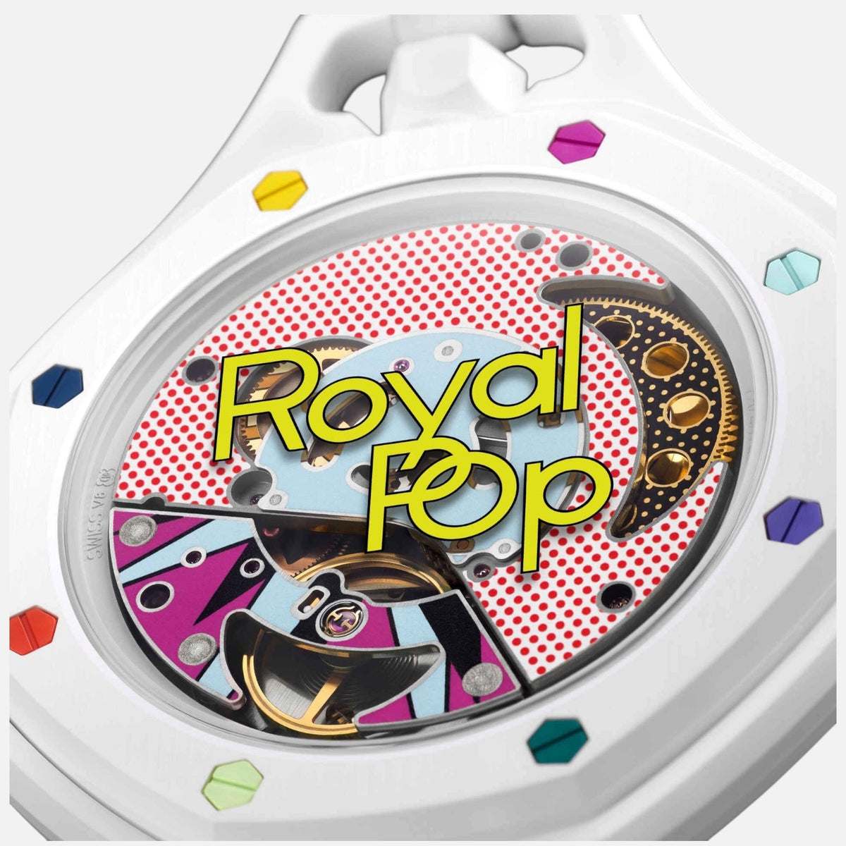 AP x Swatch Royal Pop Huit Blanc