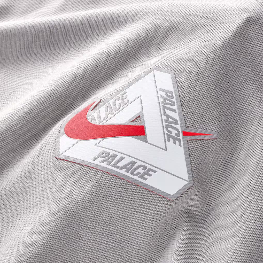 Palace x England Nike Premium T-Shirt Pewter Grey