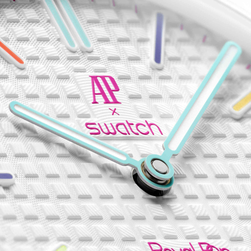 AP x Swatch Royal Pop Huit Blanc