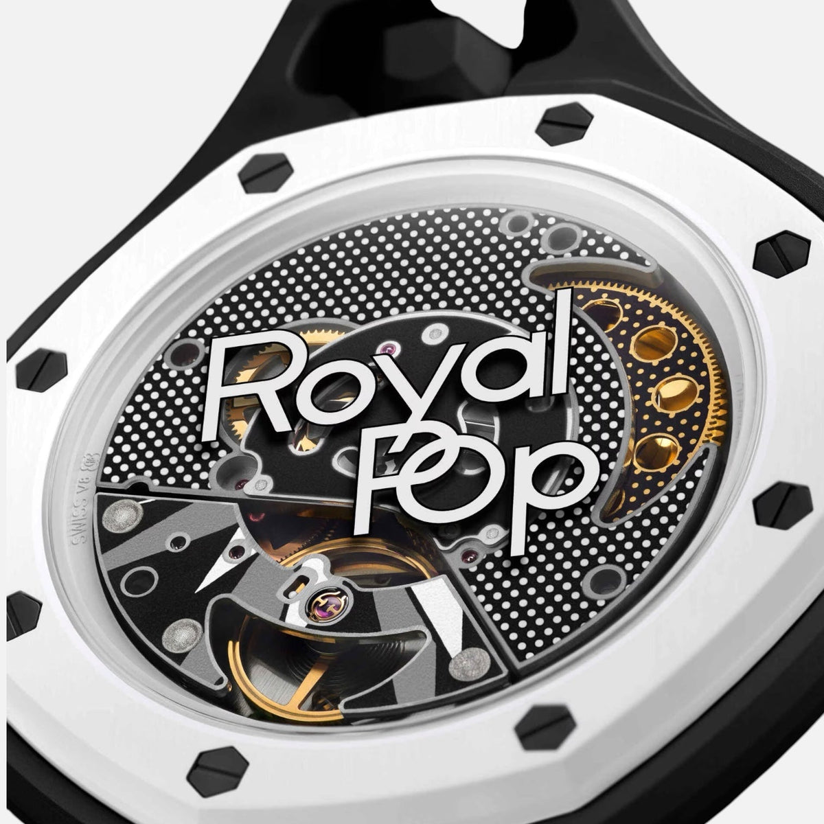 AP x Swatch Royal Pop Ocho Negro