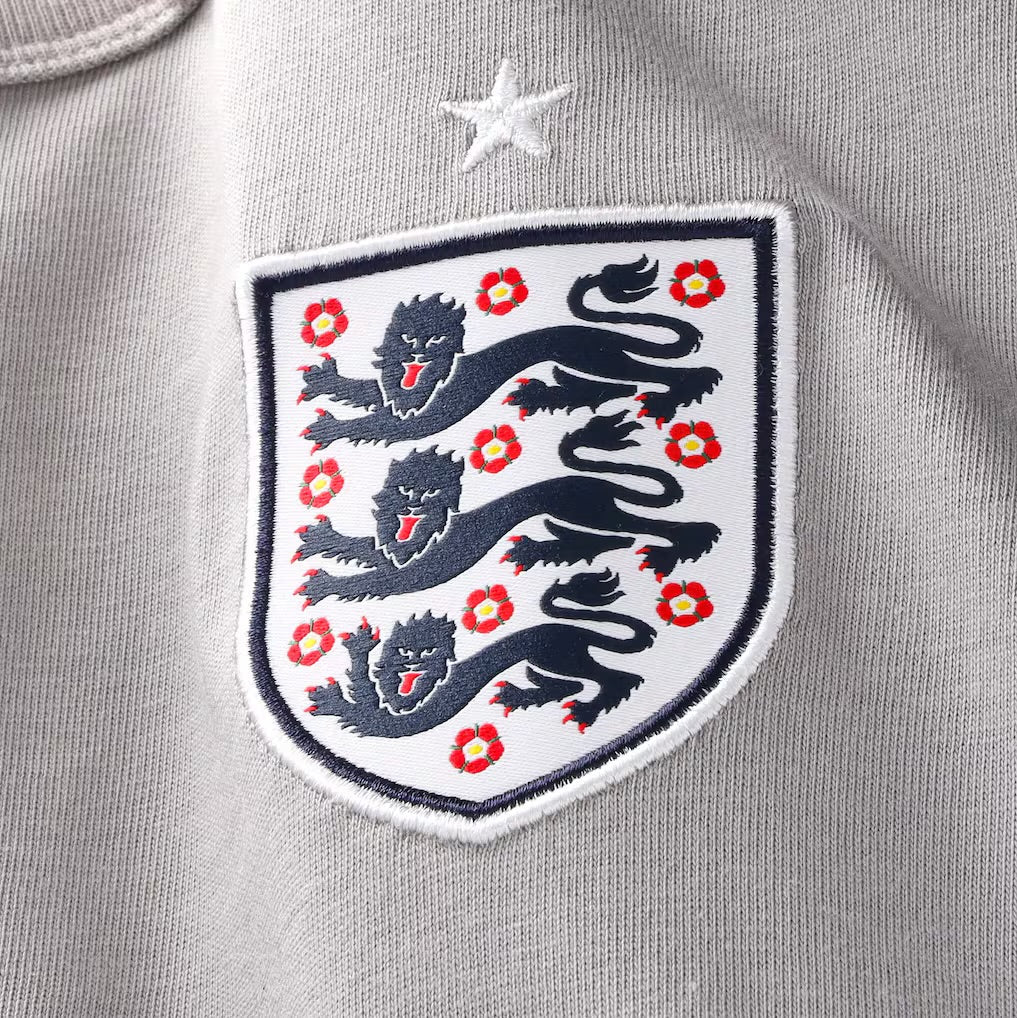 Palace x England Nike Premium T-Shirt Pewter Grey