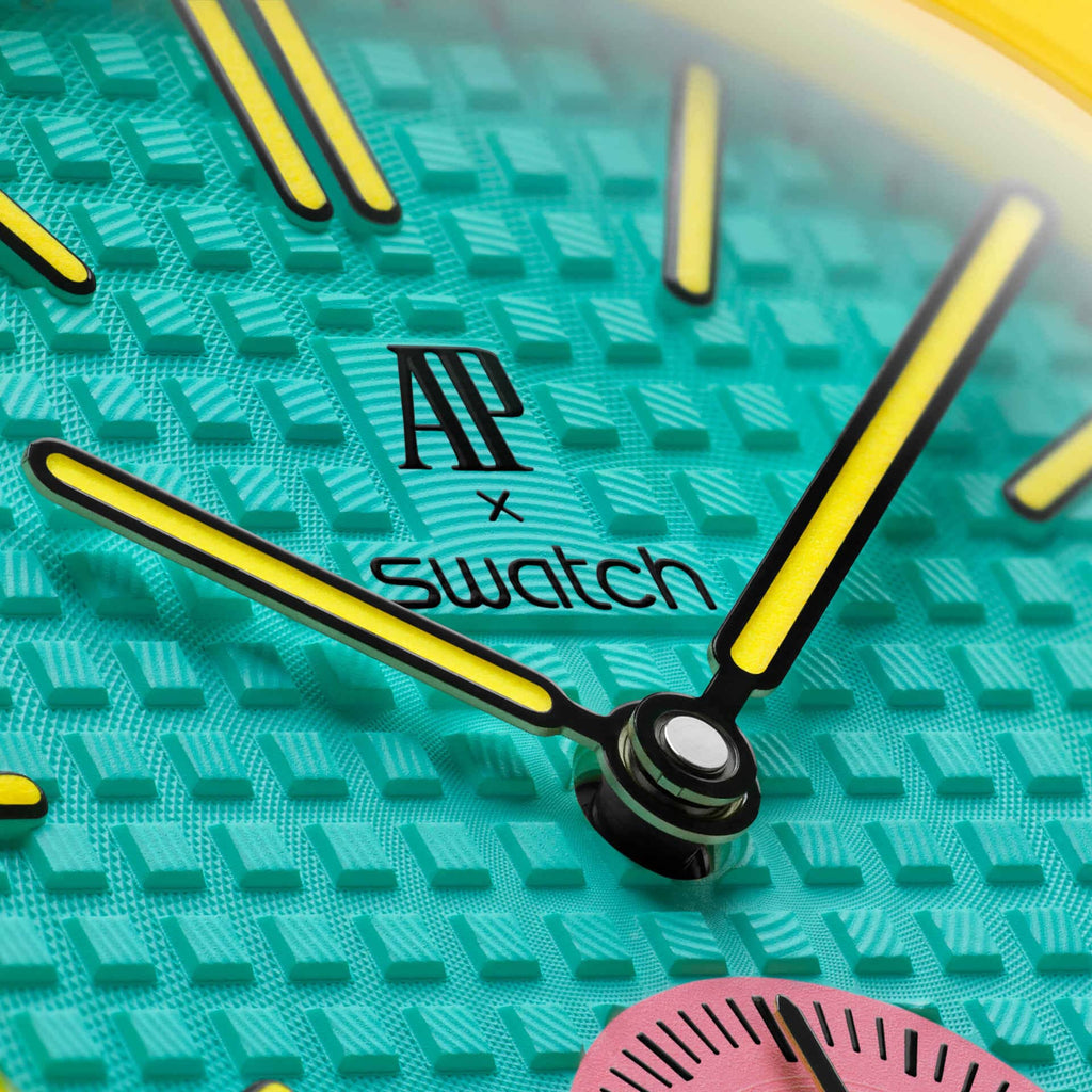 AP x Swatch Royal Pop OTG Roz