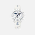 Swatch x Omega Bioceramic Moonswatch Mission to Earthphase – Moonshine Gold (SO33W701L) - 'COLD MOON'