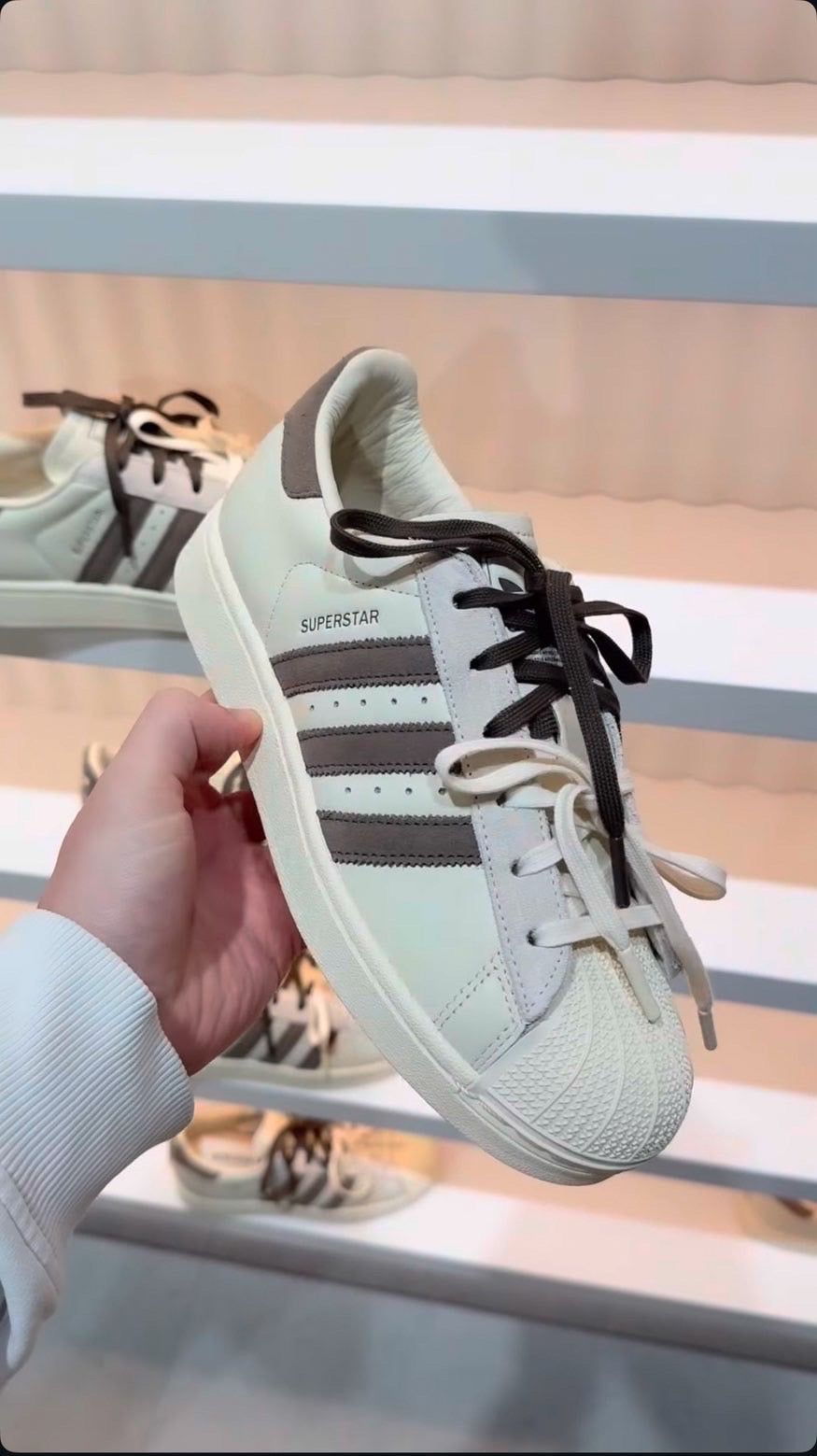 Adidas x Molly Mae Superstar 'Latte'
