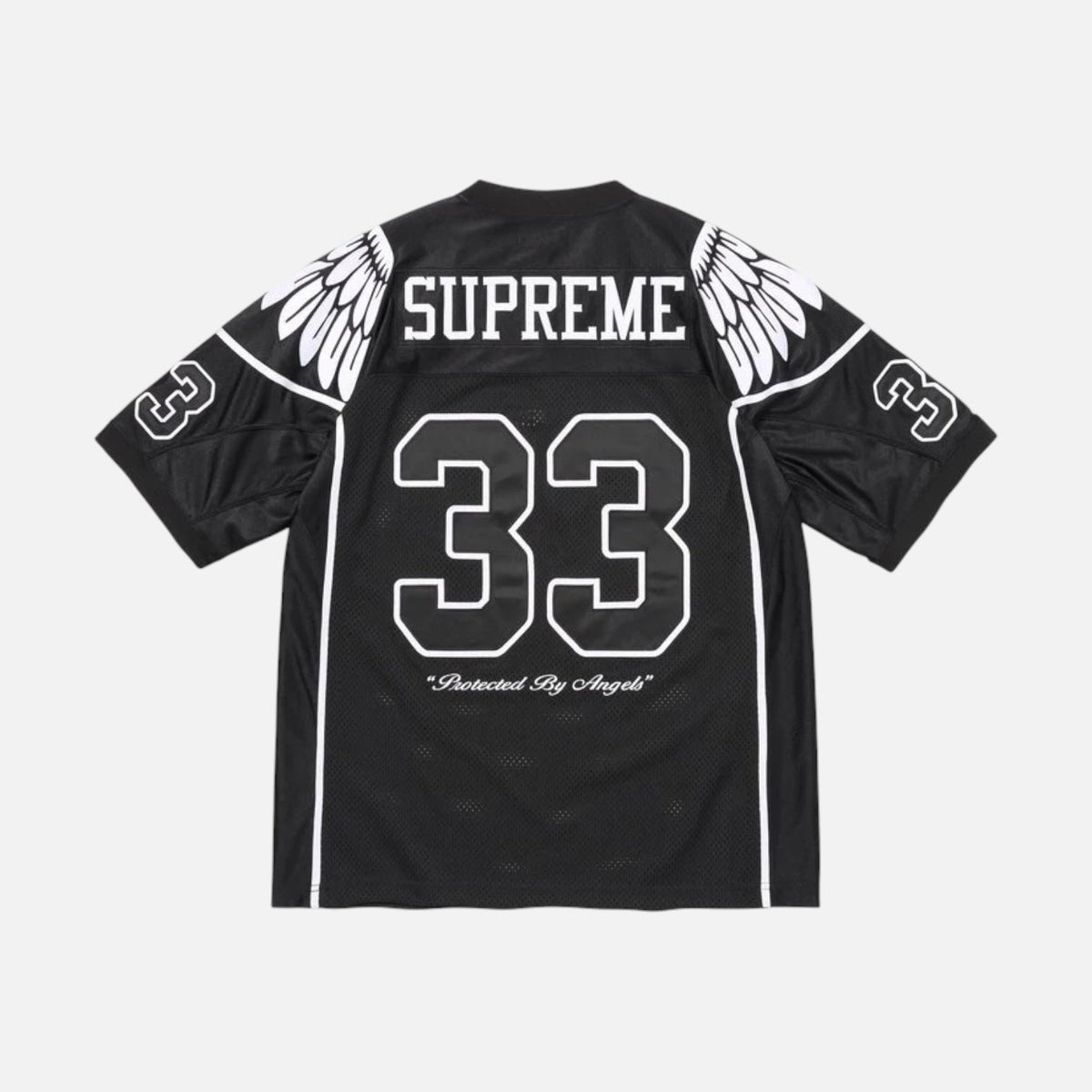 Supreme Wings Football Jersey Black