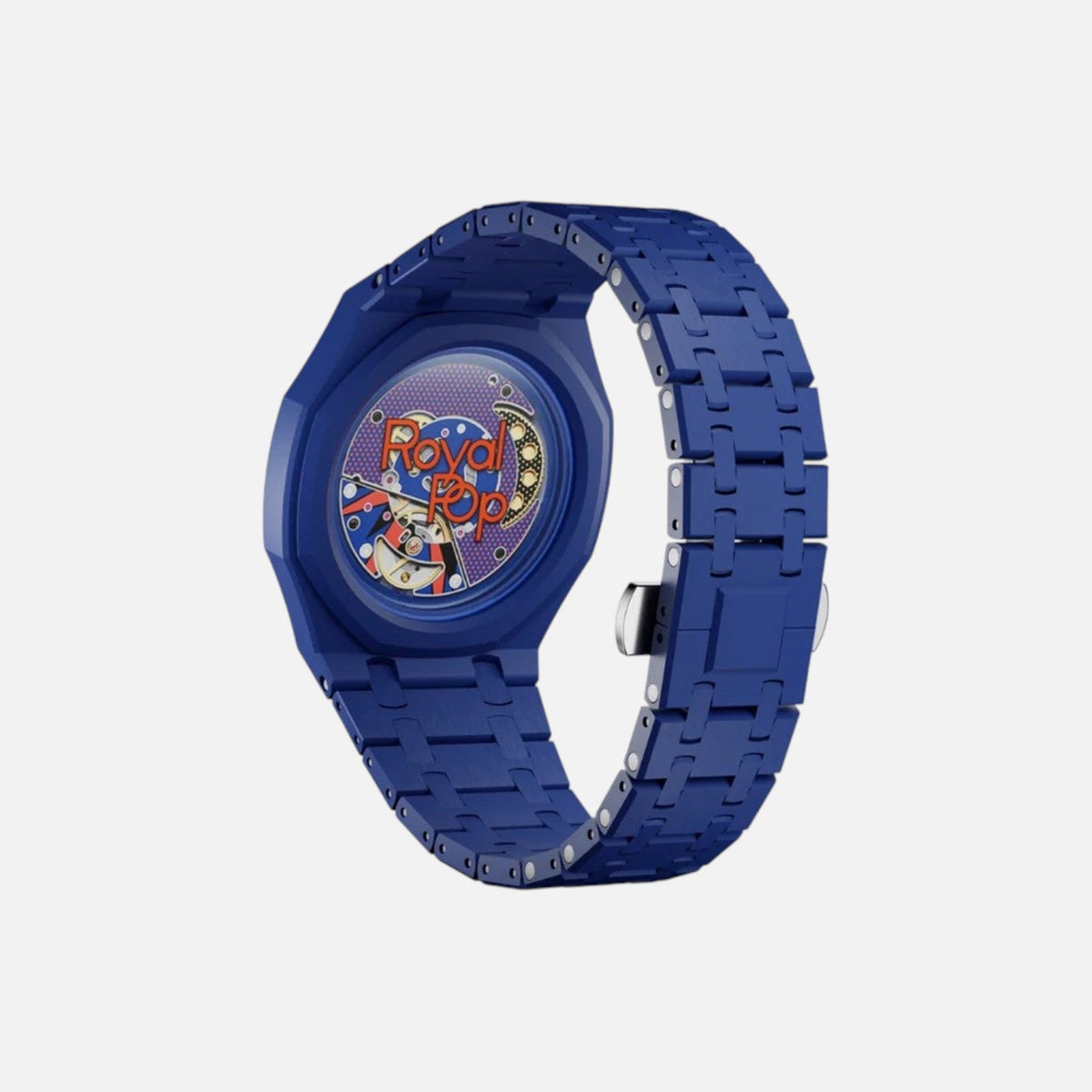 Swatch X Audemars Piguet Royal Pop Bioceramic Watch Strap Orenji Hachi