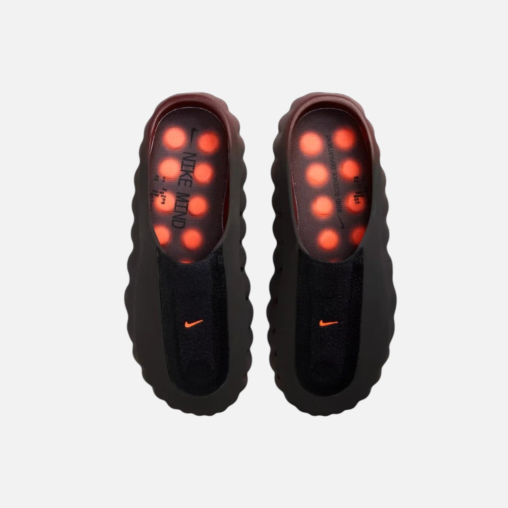 Nike Mind 001 Flyknit Slide Bronze Eclipse Total Orange