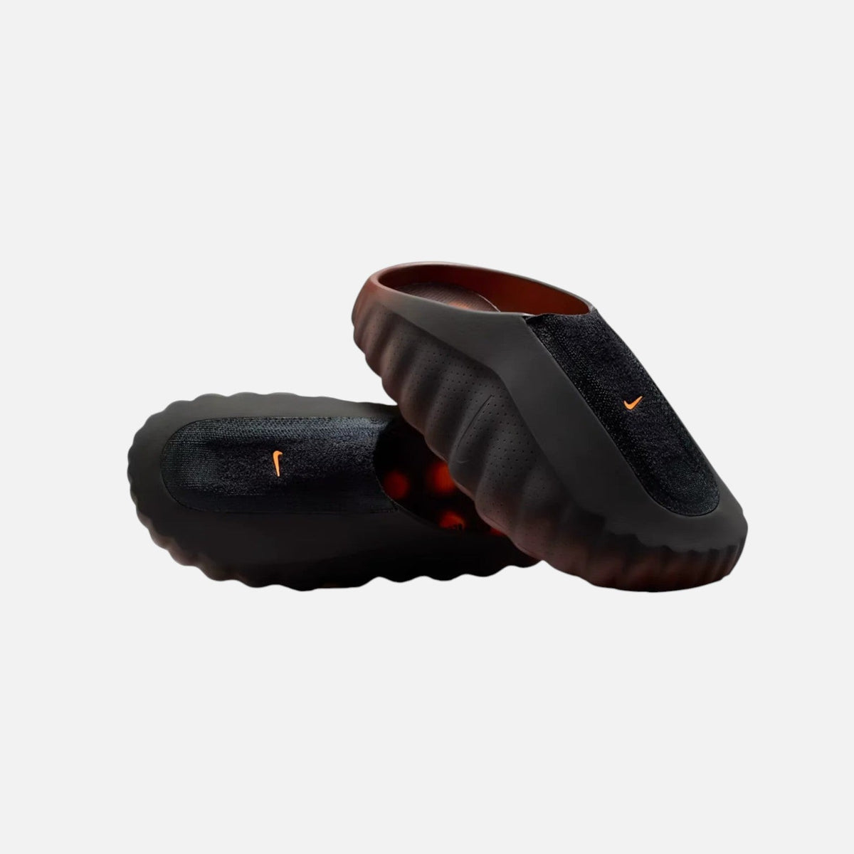 Nike Mind 001 Flyknit Slide Bronze Eclipse Total Orange