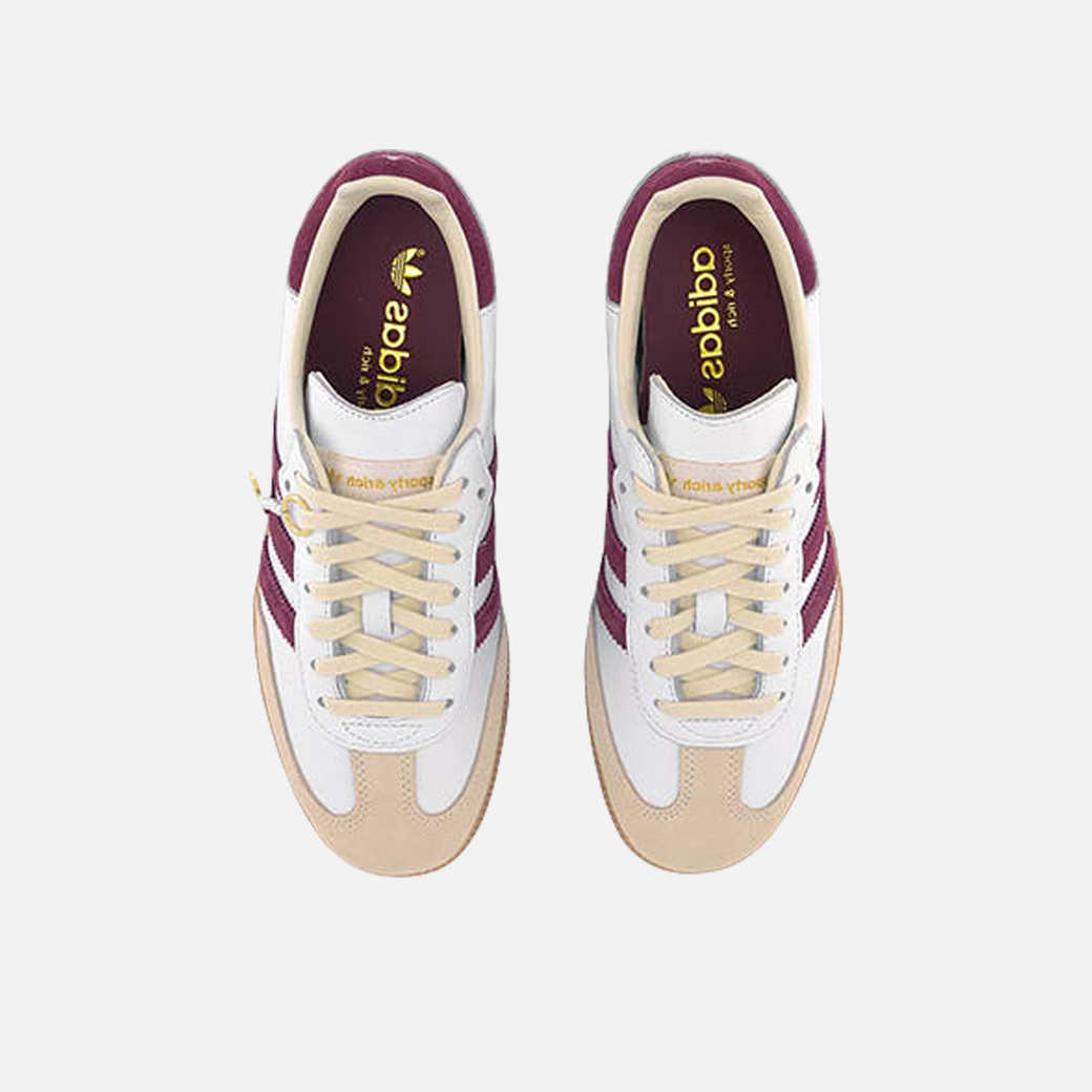 Adidas x Sporty Rich Samba Burgundy
