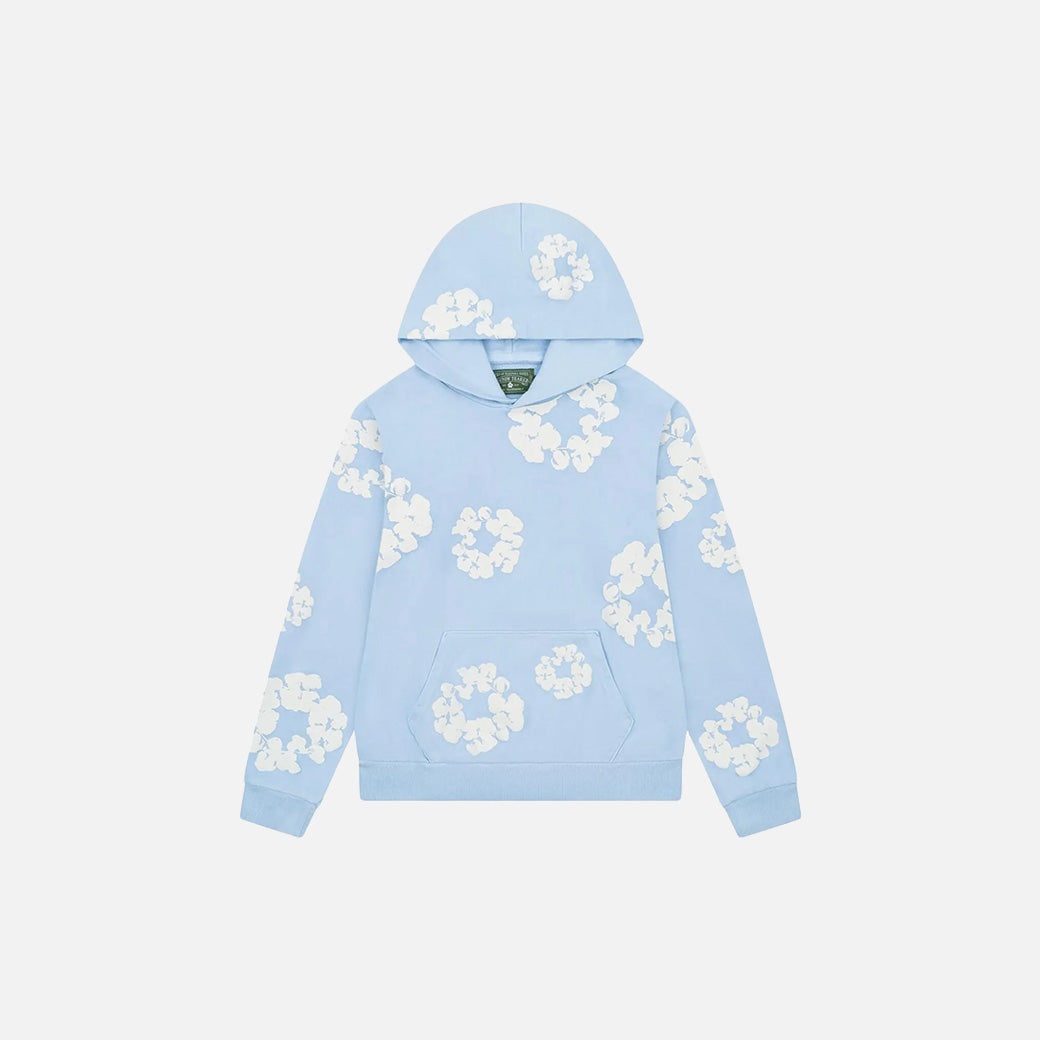 Denim Tears Cotton Wreath Sweatshirt Powder Blue