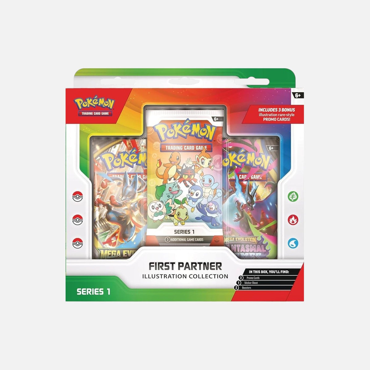 Pokémon TCG: First Partner Illustration Collection - Series 1