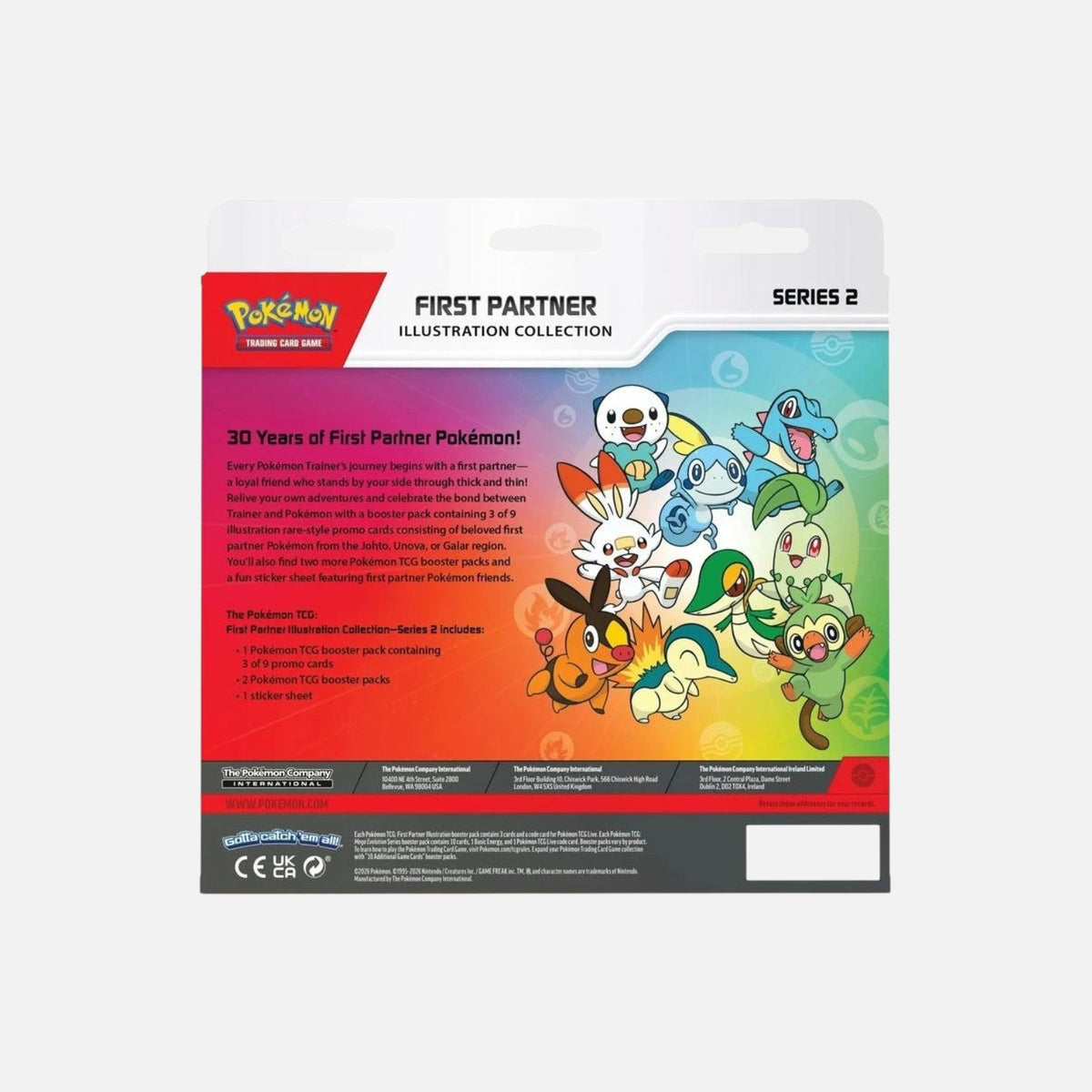 Pokémon TCG: First Partner Illustration Collection - Series 2