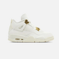Nike Air Jordan 4 Metallic Gold (W)