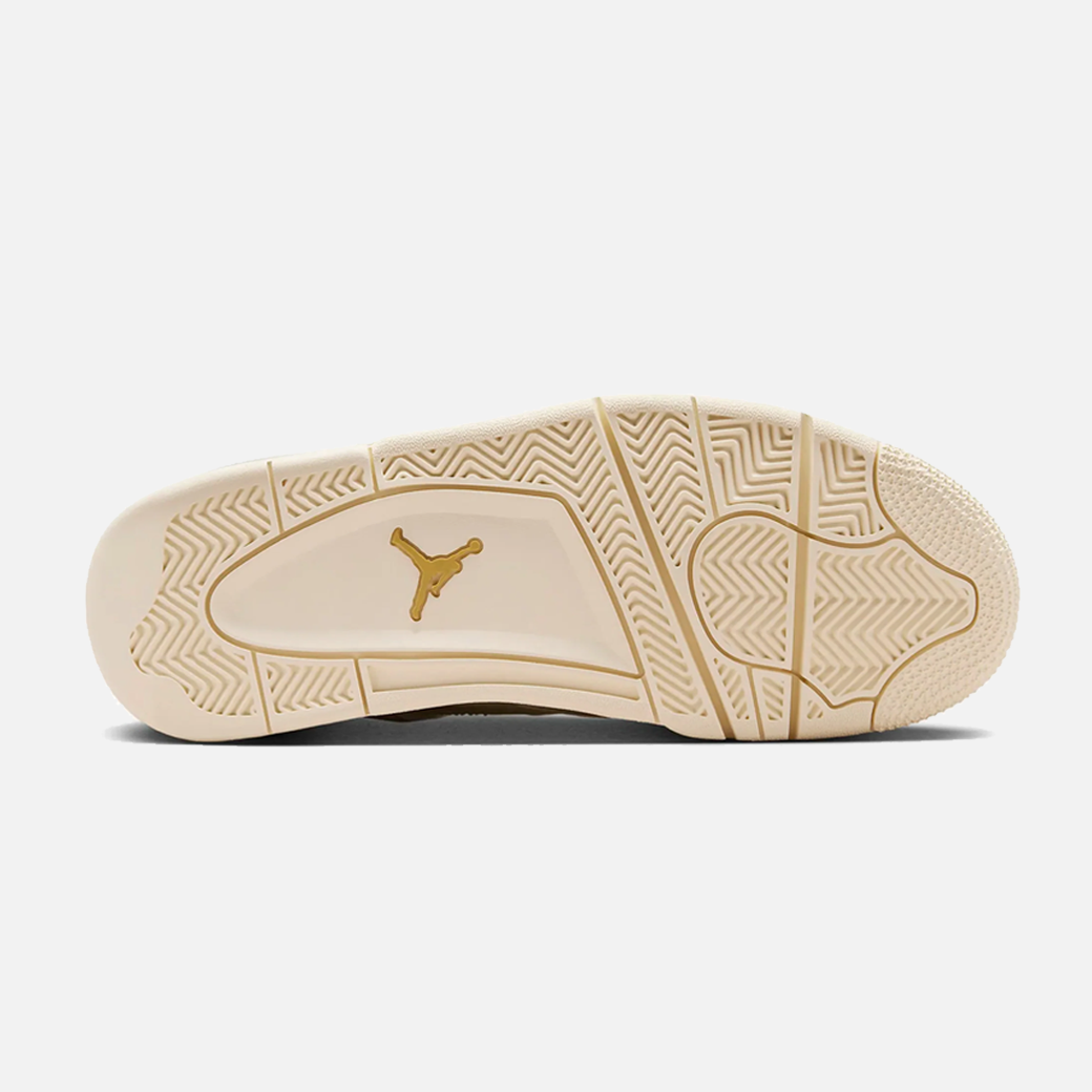 Nike Air Jordan 4 Metallic Gold (W)
