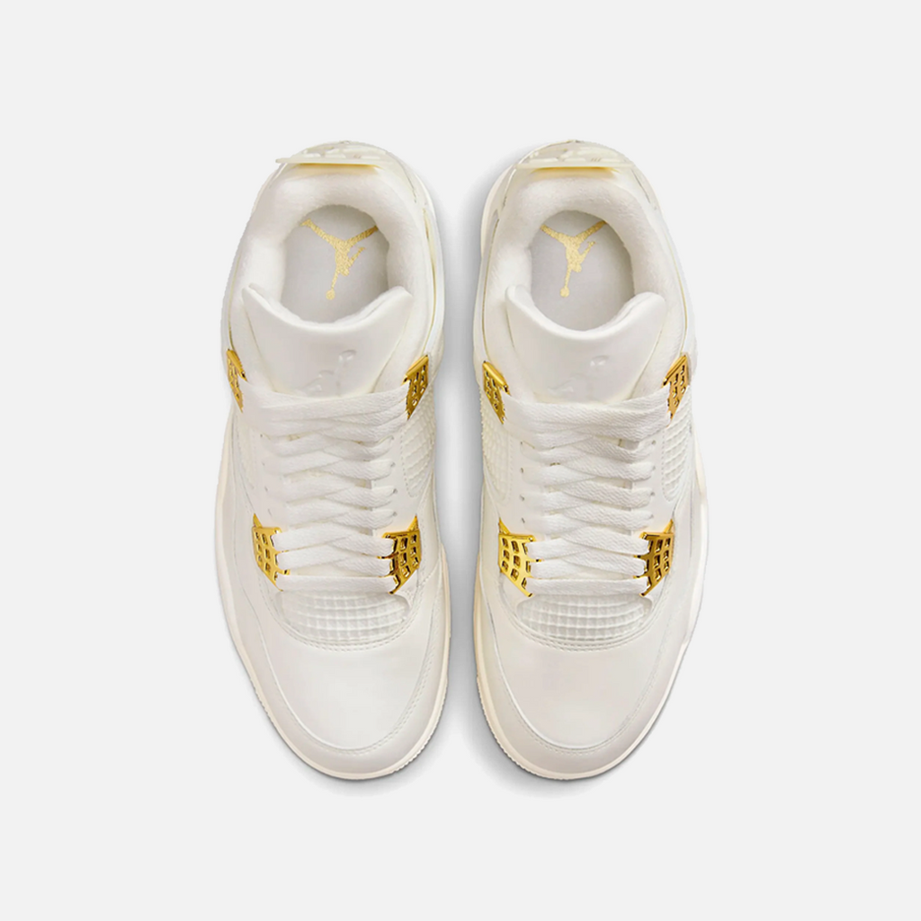 Nike Air Jordan 4 Metallic Gold (W)