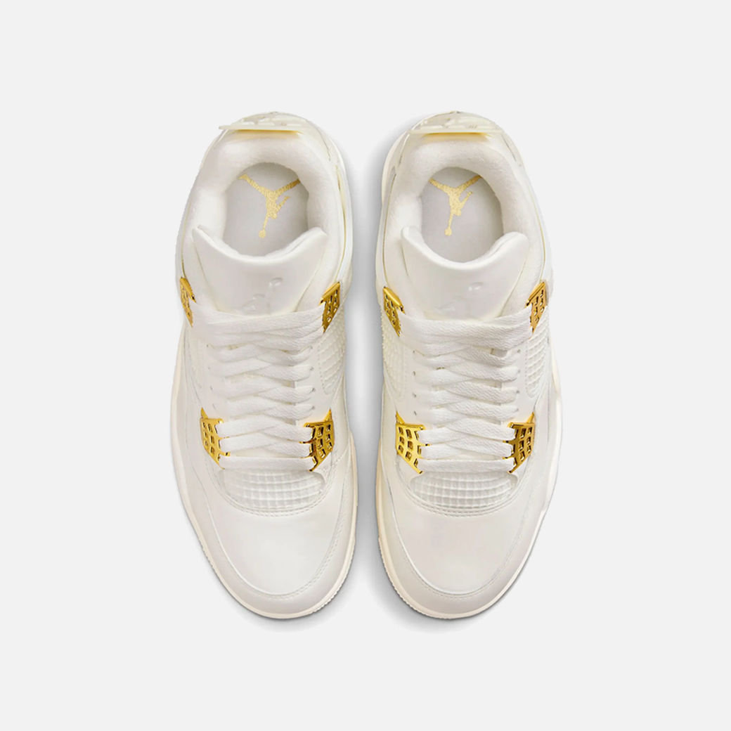 Nike Air Jordan 4 Metallic Gold (W)
