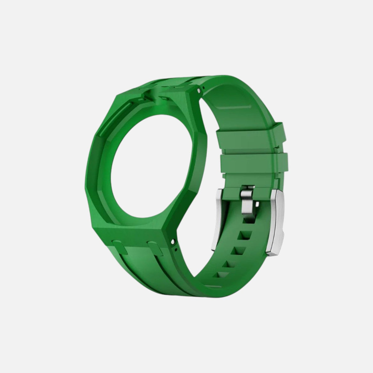 Green EIght Swatch x AP Royal Pop Rubber Case-Strap
