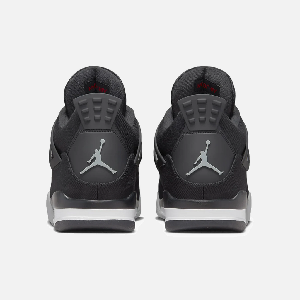 Nike Air Jordan 4 Black Canvas