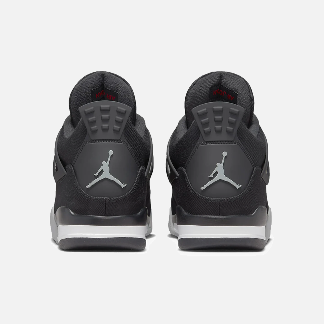 Nike Air Jordan 4 Black Canvas