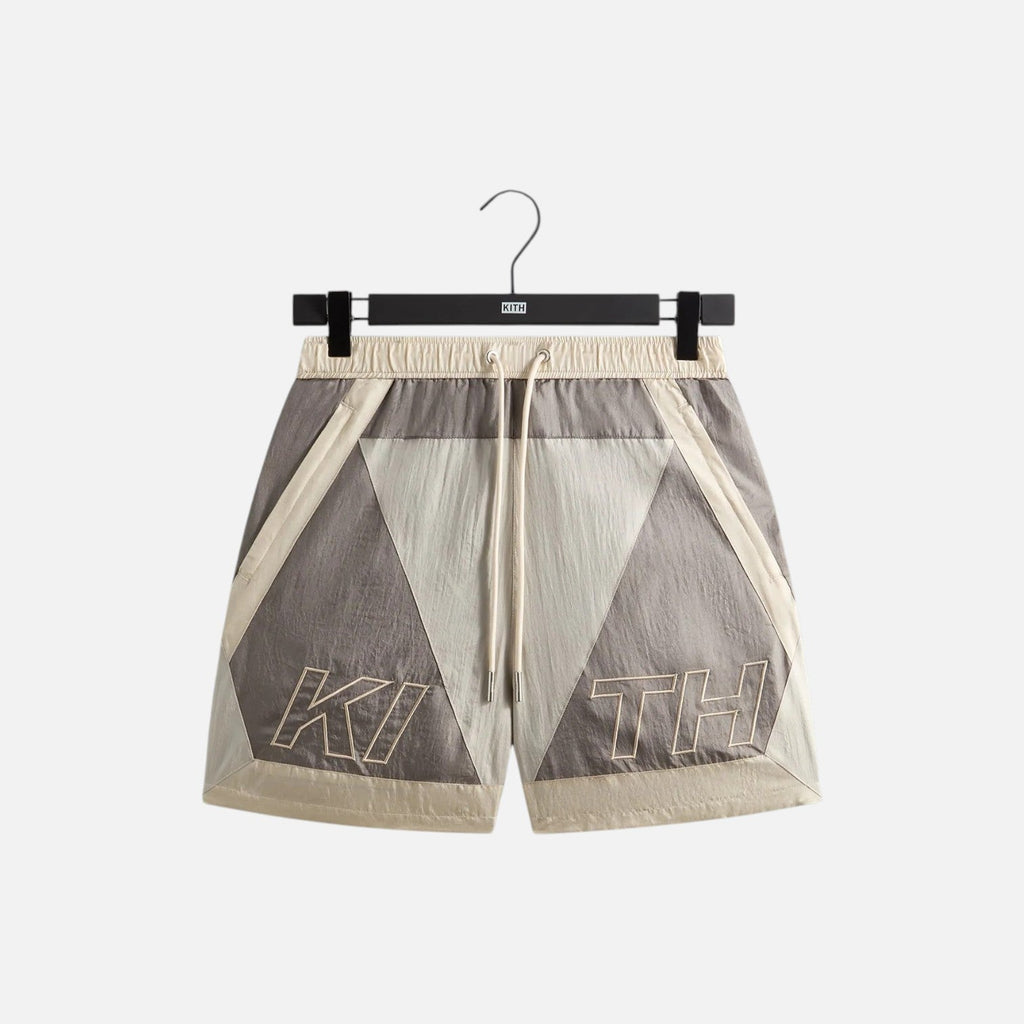 Kith Washed Nylon Turbo Short - Hallow (SS26)