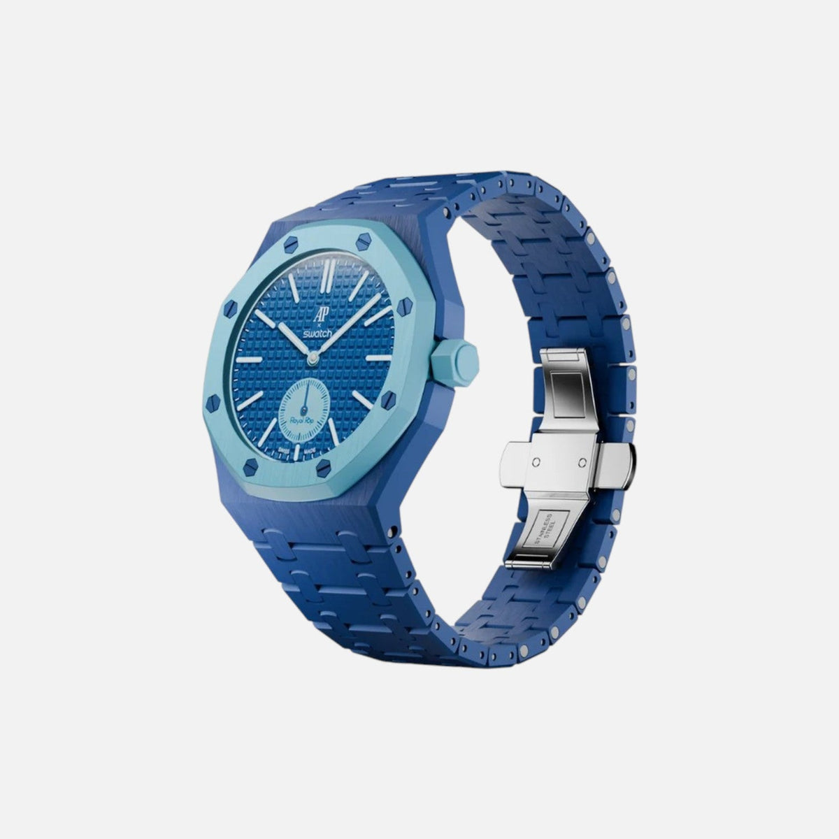 Swatch X Audemars Piguet Royal Pop Bioceramic Watch Strap Lan Ba