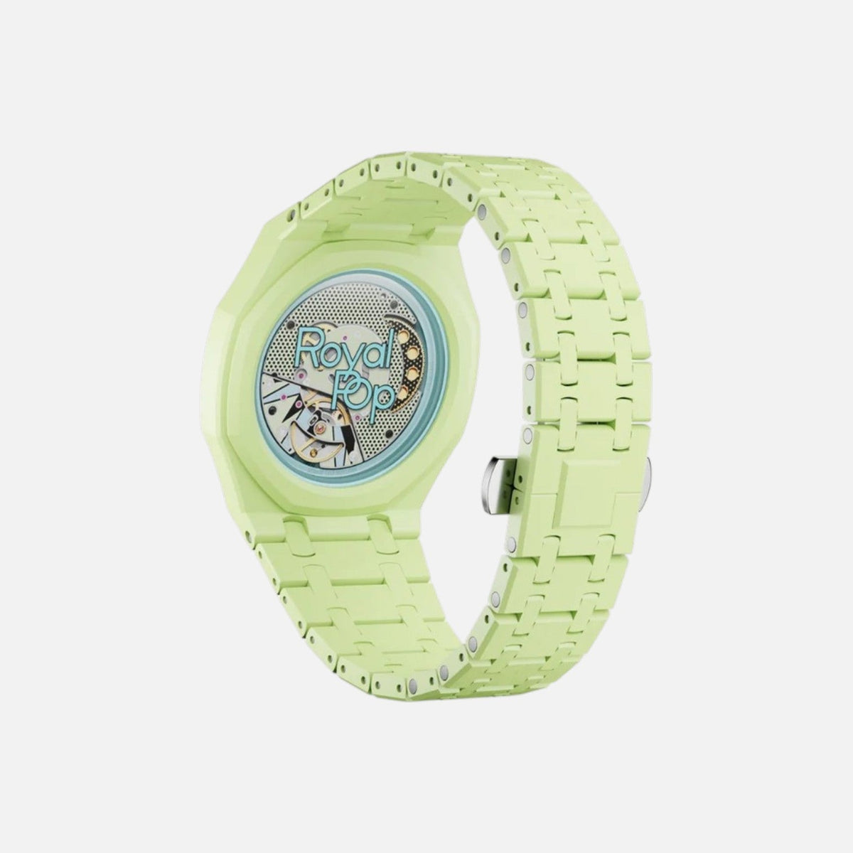 Swatch X Audemars Piguet Royal Pop Bioceramic Watch Strap Blaue Acht
