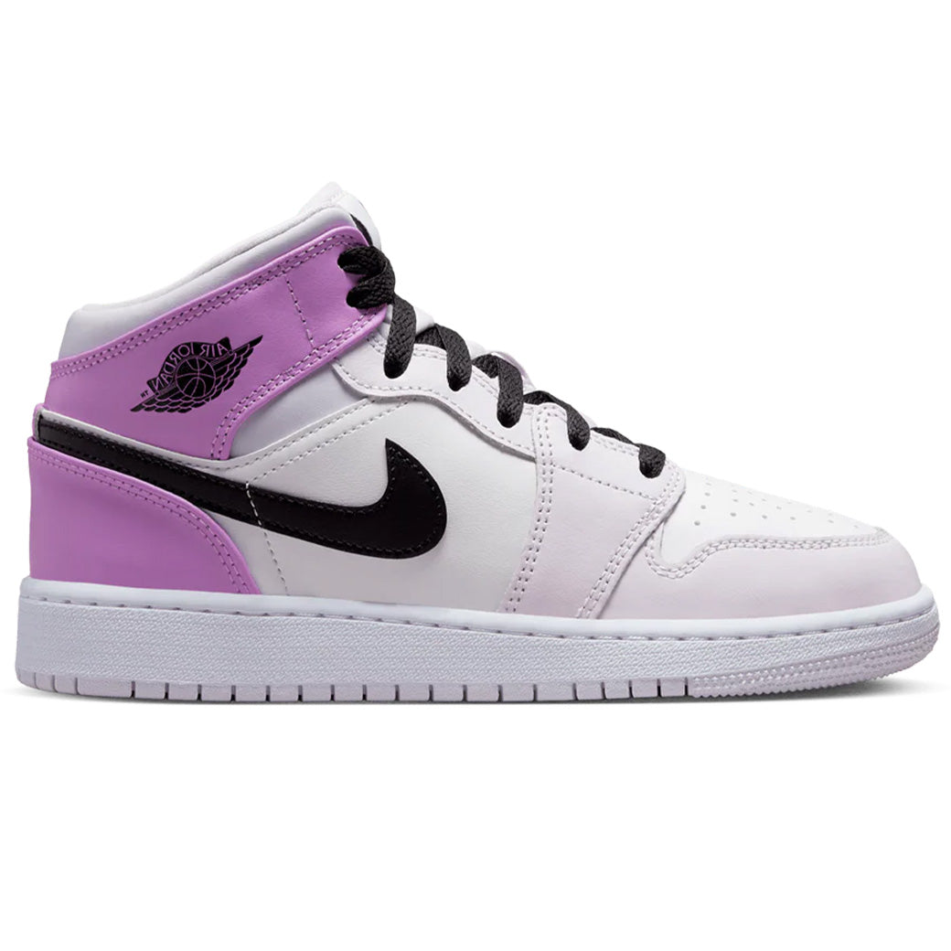 Nike Air Jordan 1 Mid Pink Lavender GS