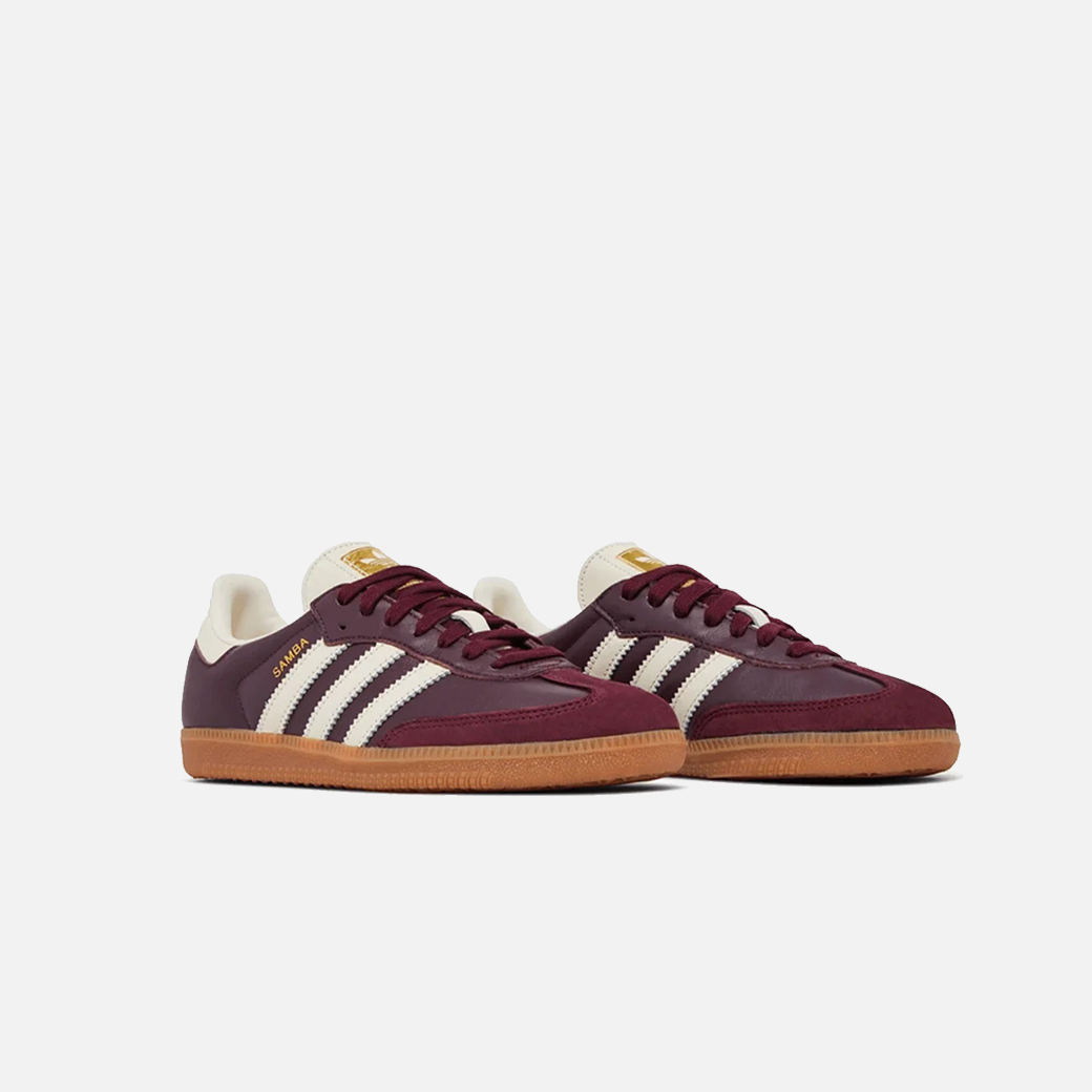 Adidas Samba OG Maroon Cream (W)