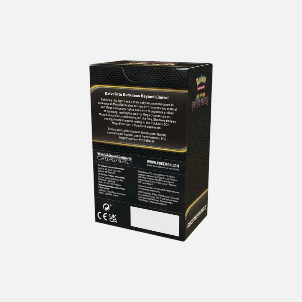 Pokémon TCG: Mega Evolution Pitch Black Booster Bundle (6 Packs)