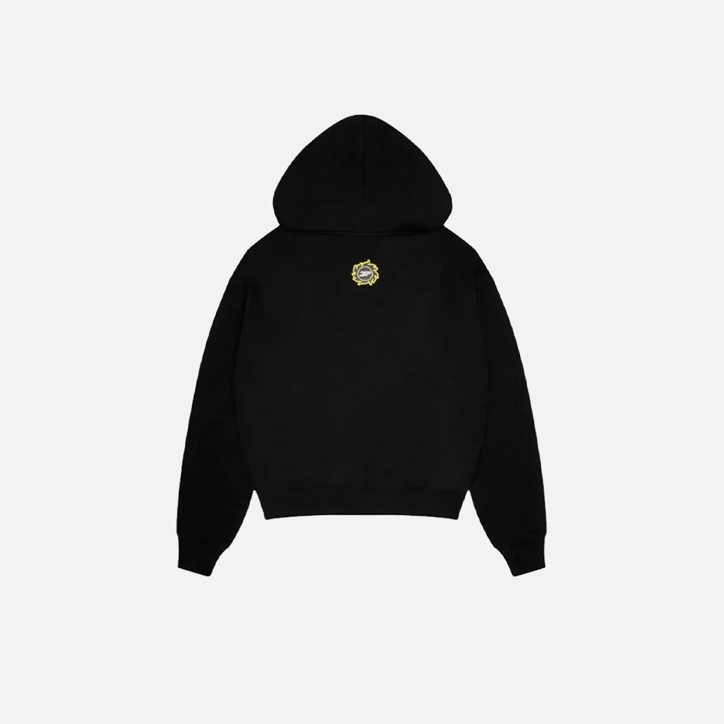 BROKEN PLANET 'MOON PHASES' MIDNIGHT BLACK HOODIE