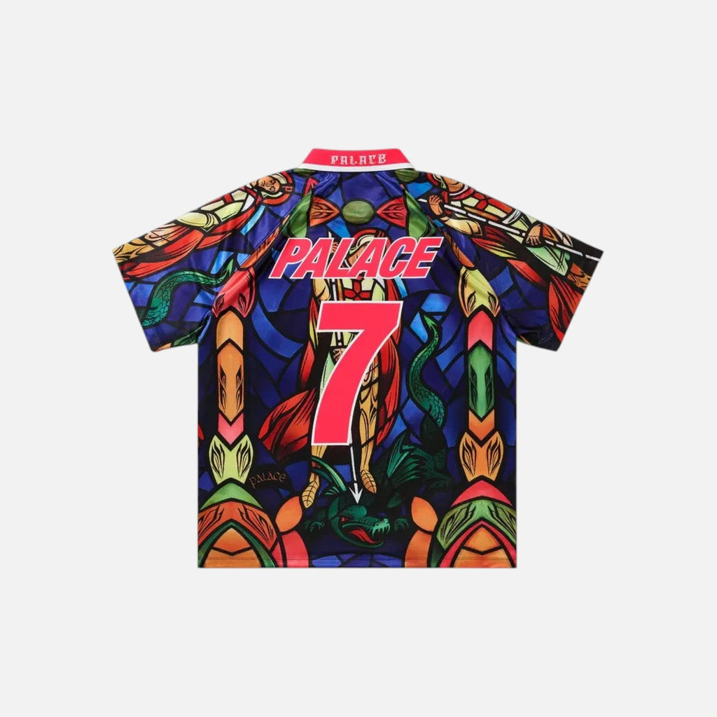 Palace x Nike England Dri-Fit Football Jersey 'Bright Crimson'