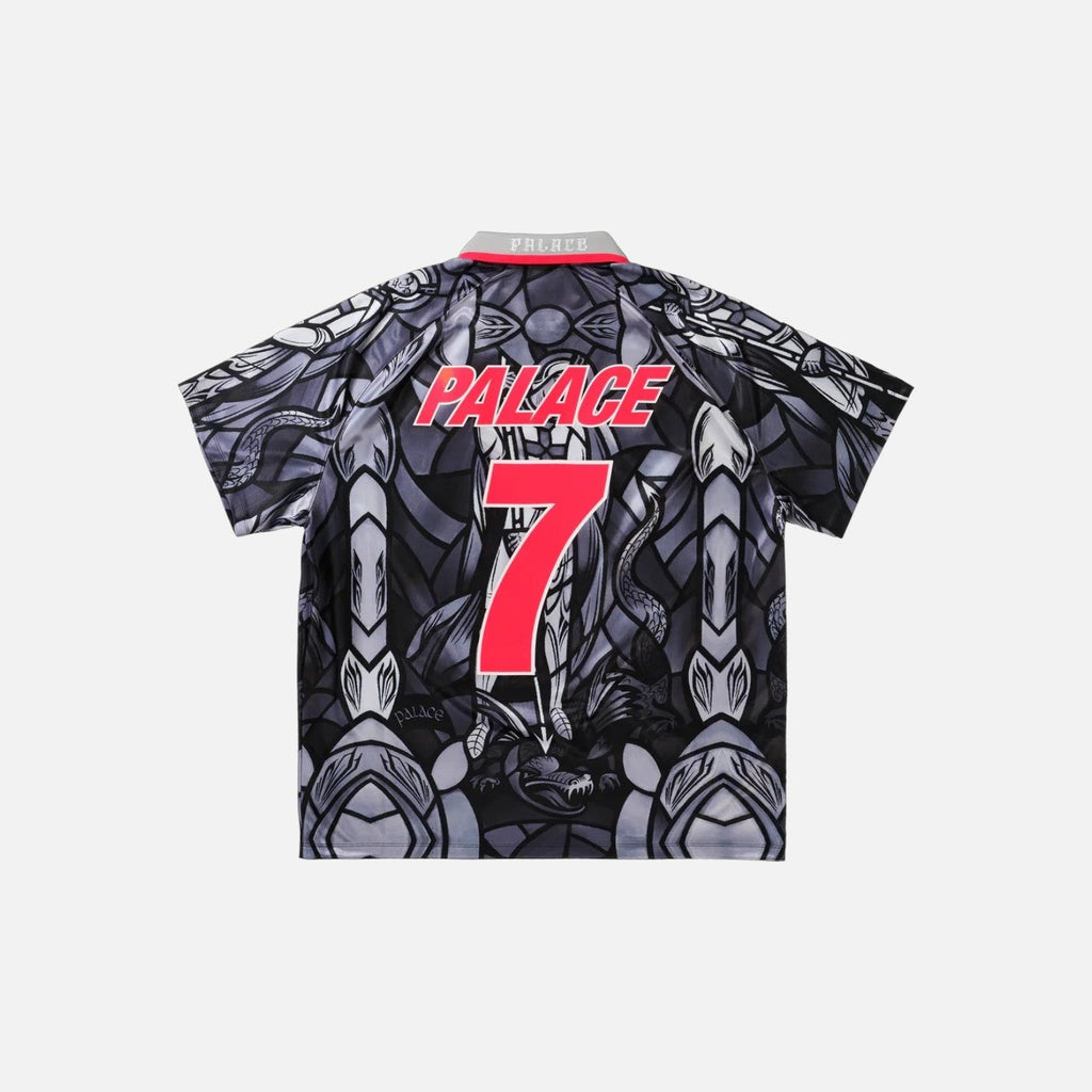 Palace x Nike England Dri-Fit Football Jersey Pewter Grey