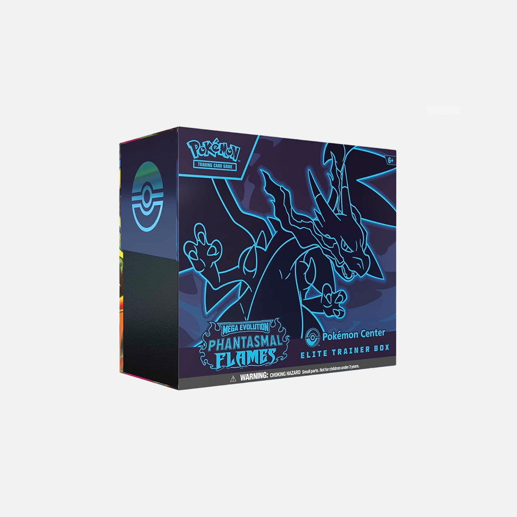 Pokemon TCG Mega Evolution Phantasmal Flames Pokemon Center Elite Trainer Box