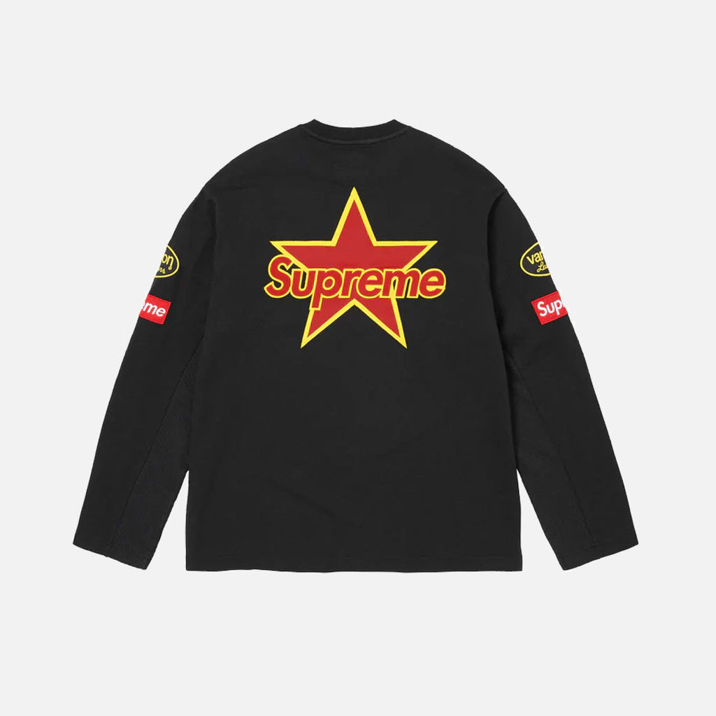 Supreme Vanson Leathers L/S Top Black