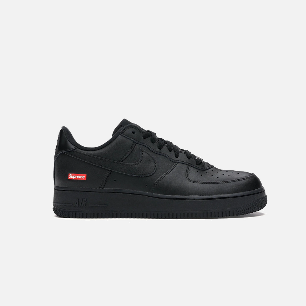 Nike x Supreme Air Force 1 Low Black Box Logo