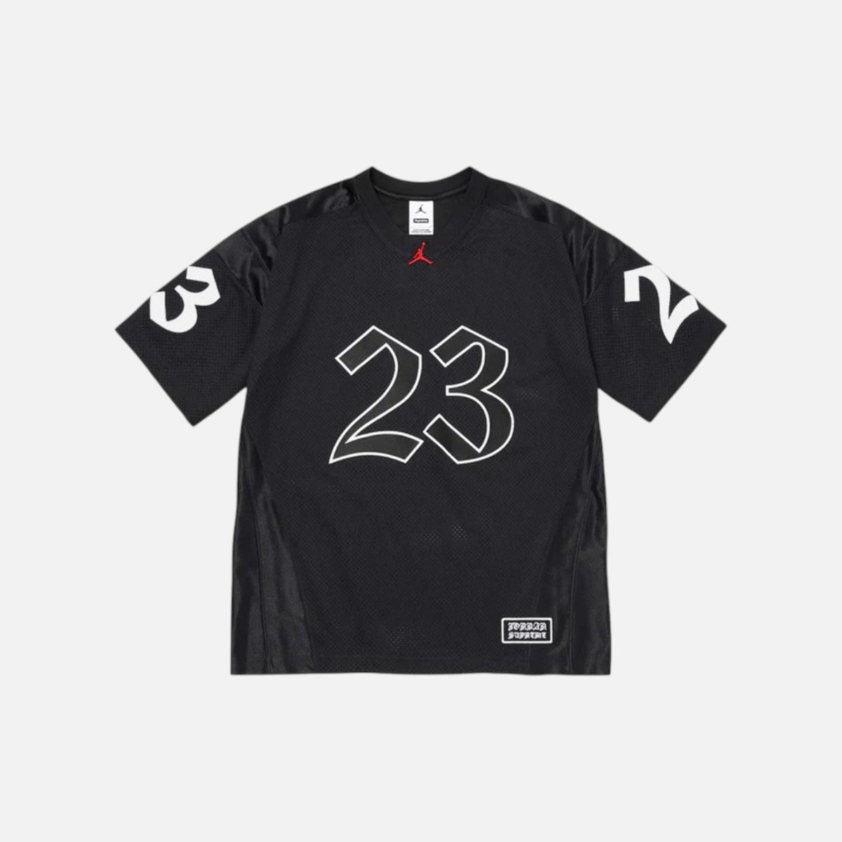 Supreme x Air Jordan Warm Up Jersey Black