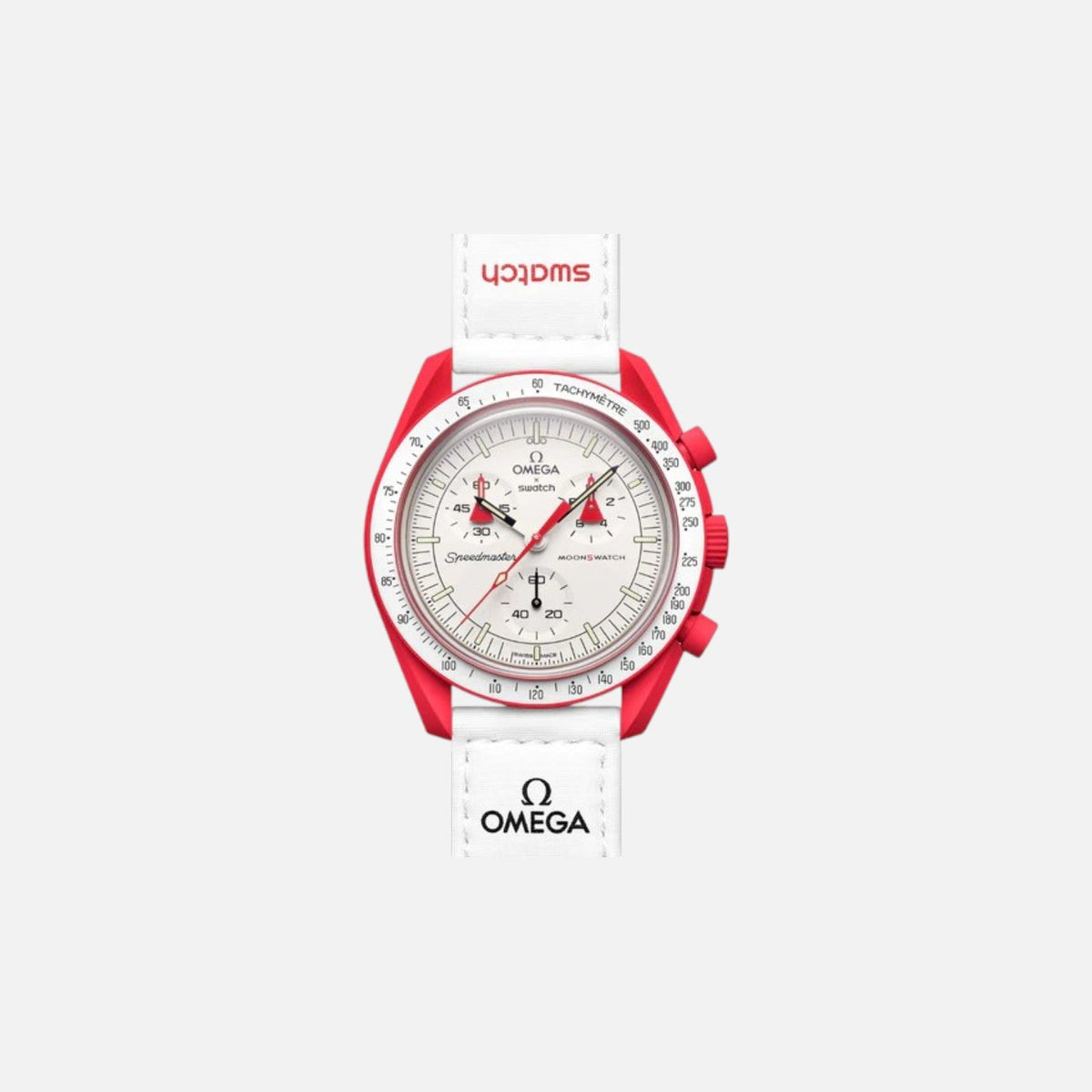 Swatch x Omega Bioceramic Moonswatch Mission to Mars (SO33R100)