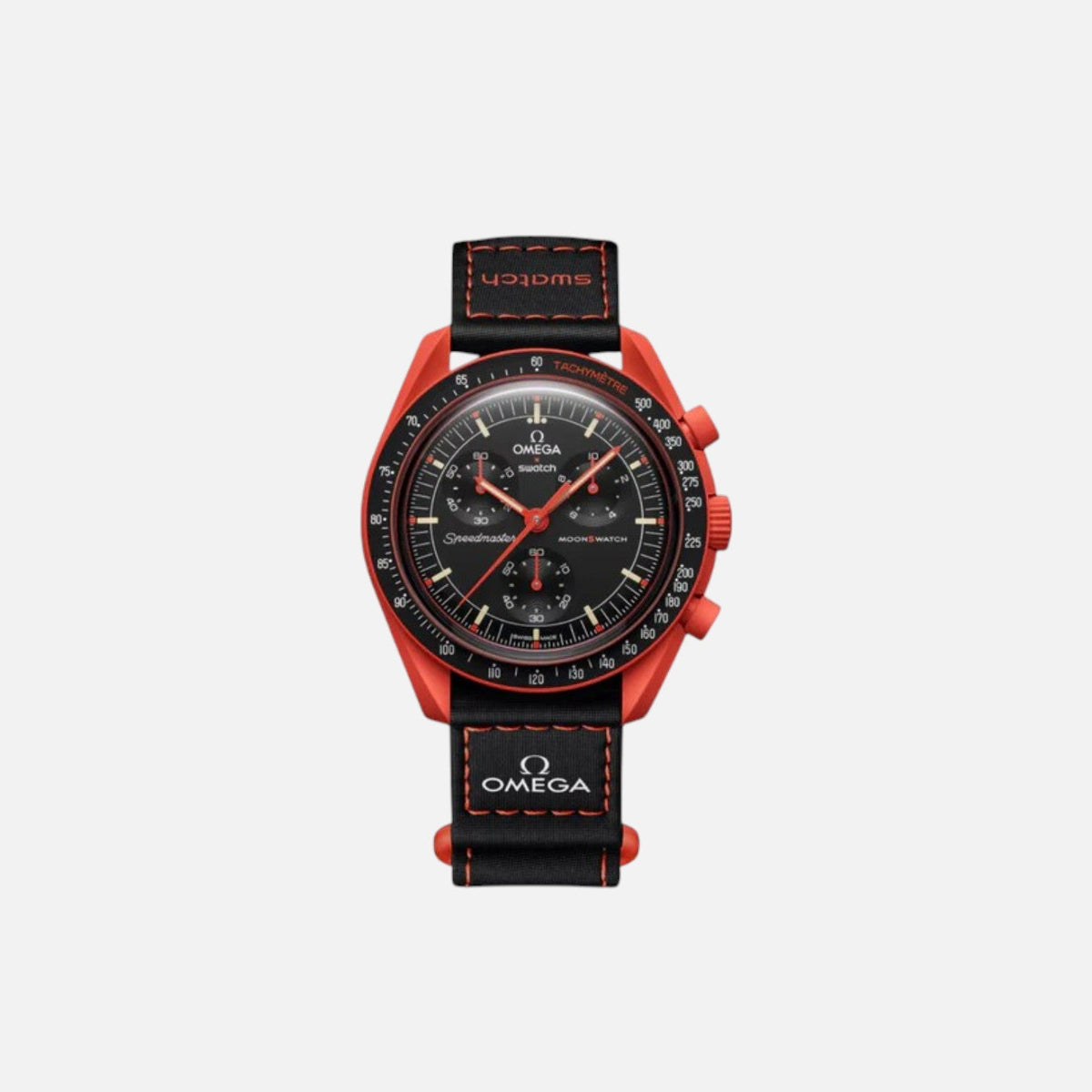 Swatch x Omega Bioceramic Moonswatch Mission to Earth Lava (SO33O100)