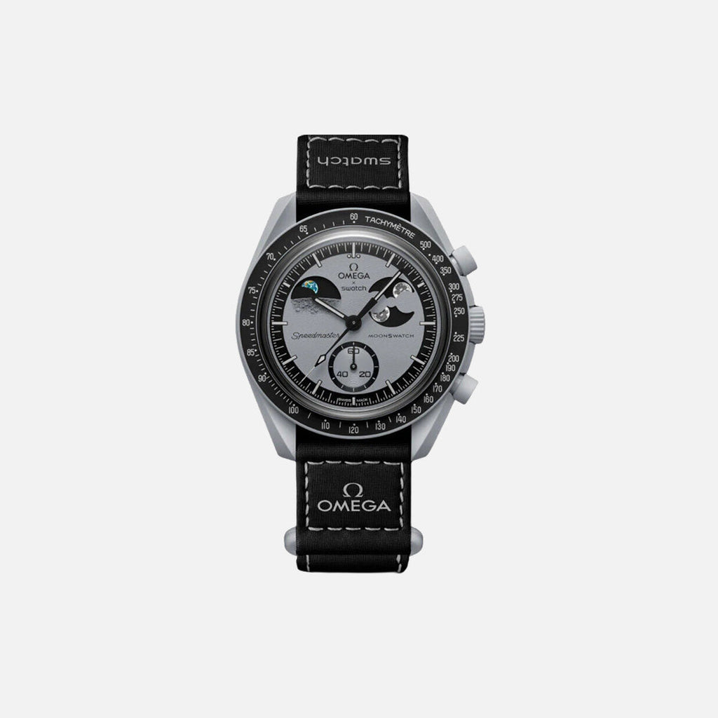 Swatch x Omega Bioceramic Moonswatch 'Mission to Earthphase' (SO33M700) (SAME-DAY DISPATCH)