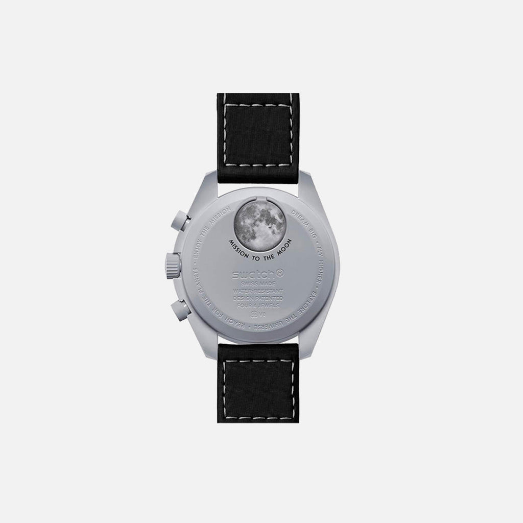 Swatch x Omega Bioceramic Moonswatch 'Mission to Earthphase' (SO33M700) (SAME-DAY DISPATCH)