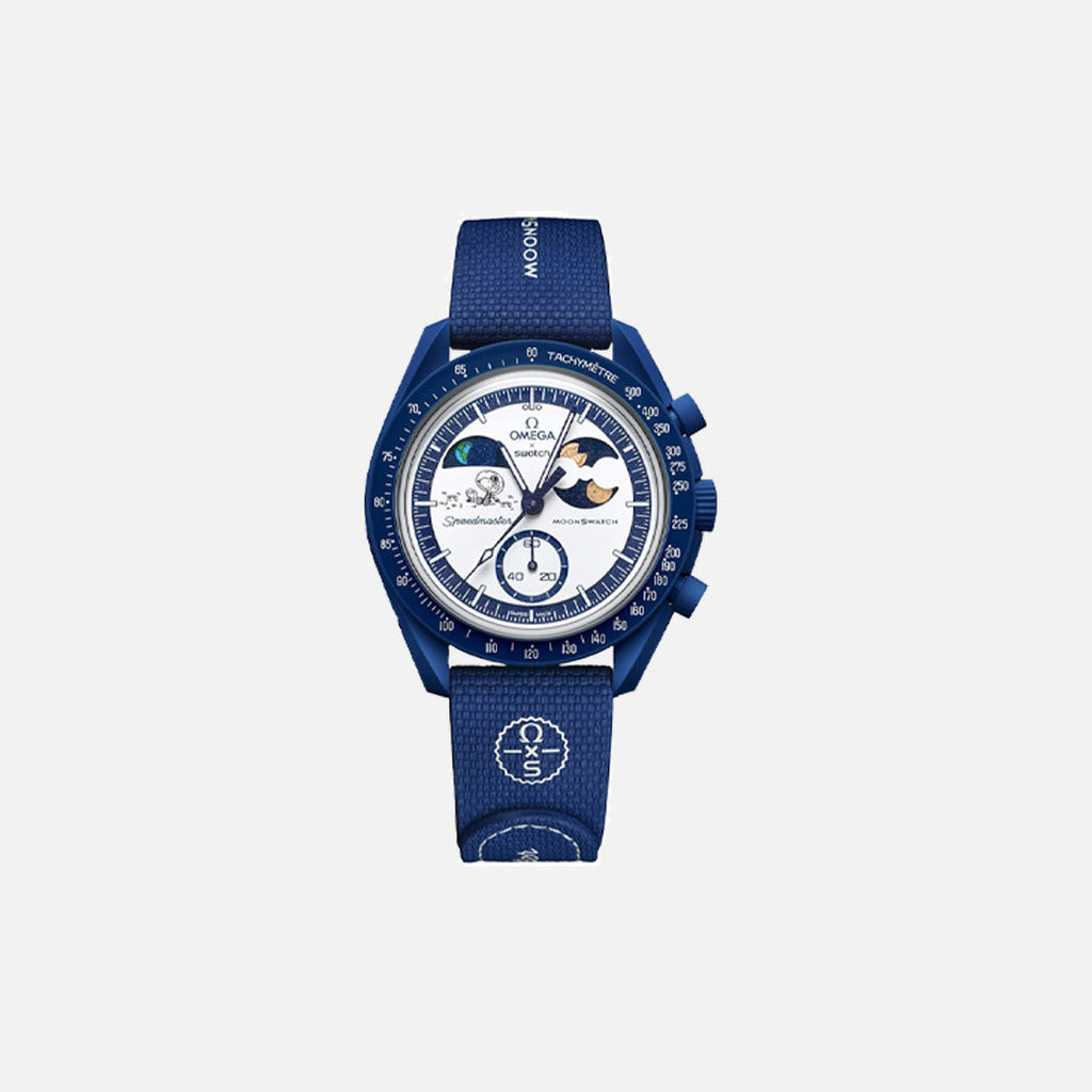 Swatch x Omega Bioceramic Moonswatch Mission to Earthphase – Moonshine Gold (SO33N704L) - 'Beaver Moon' (SAME-DAY DISPATCH)