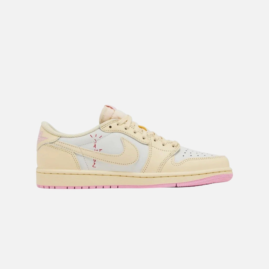 Air Jordan 1 Retro Low OG Travis Scott Muslin Shy Pink