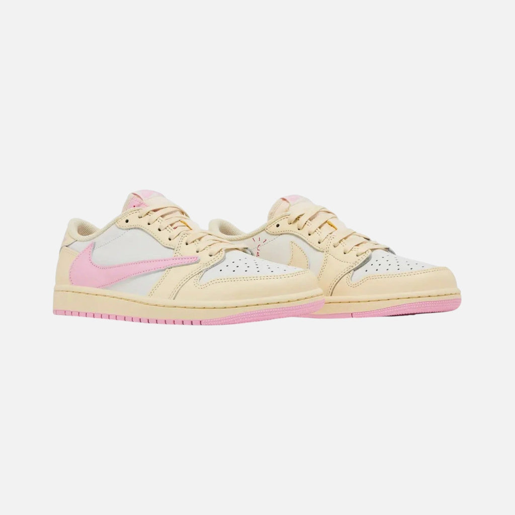 Air Jordan 1 Retro Low OG Travis Scott Muslin Shy Pink
