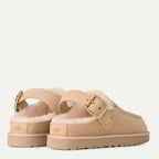 UGG Goldenstar Evelina Clog in Sand Castle, rear pair view