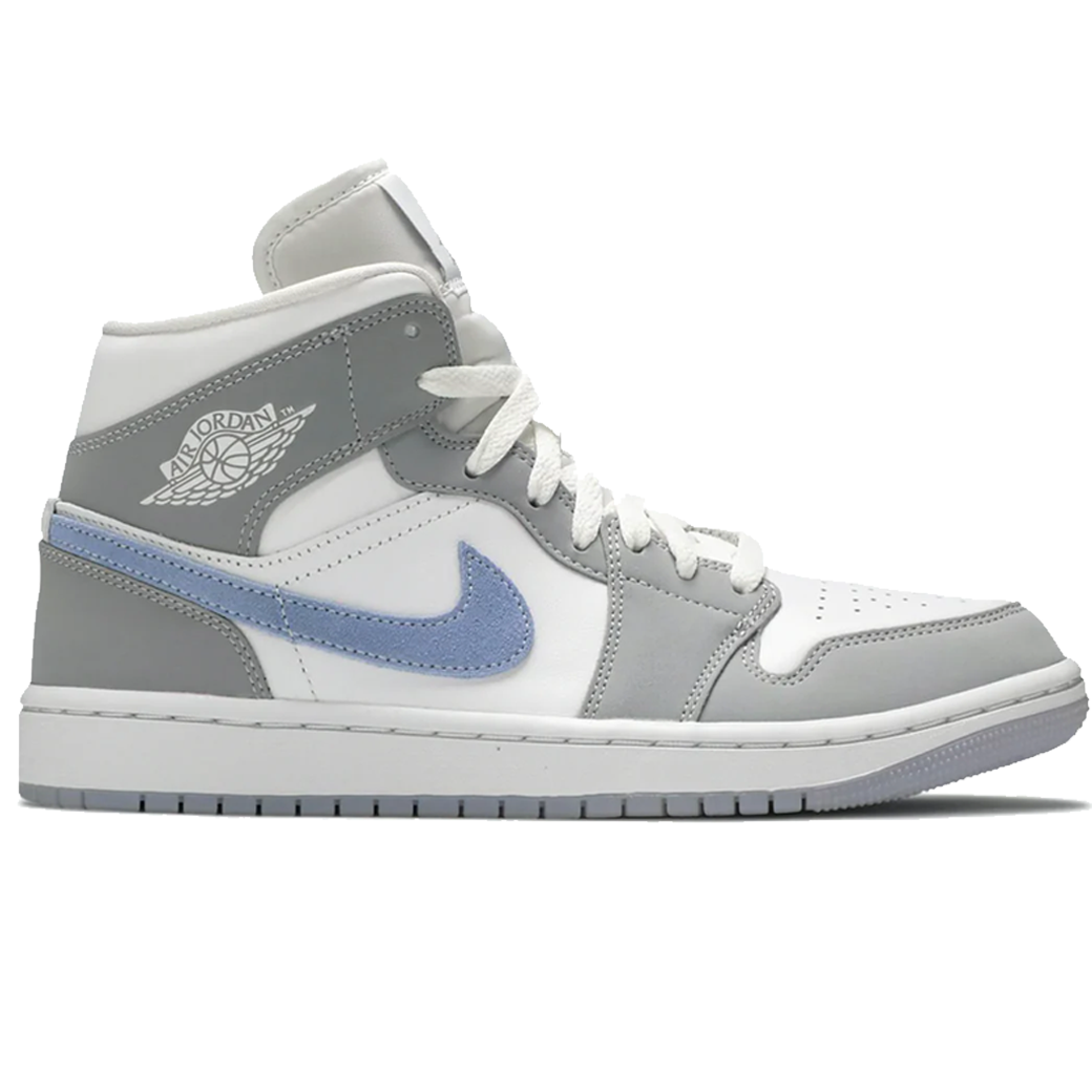 Nike Air Jordan 1 Mid Wolf Grey