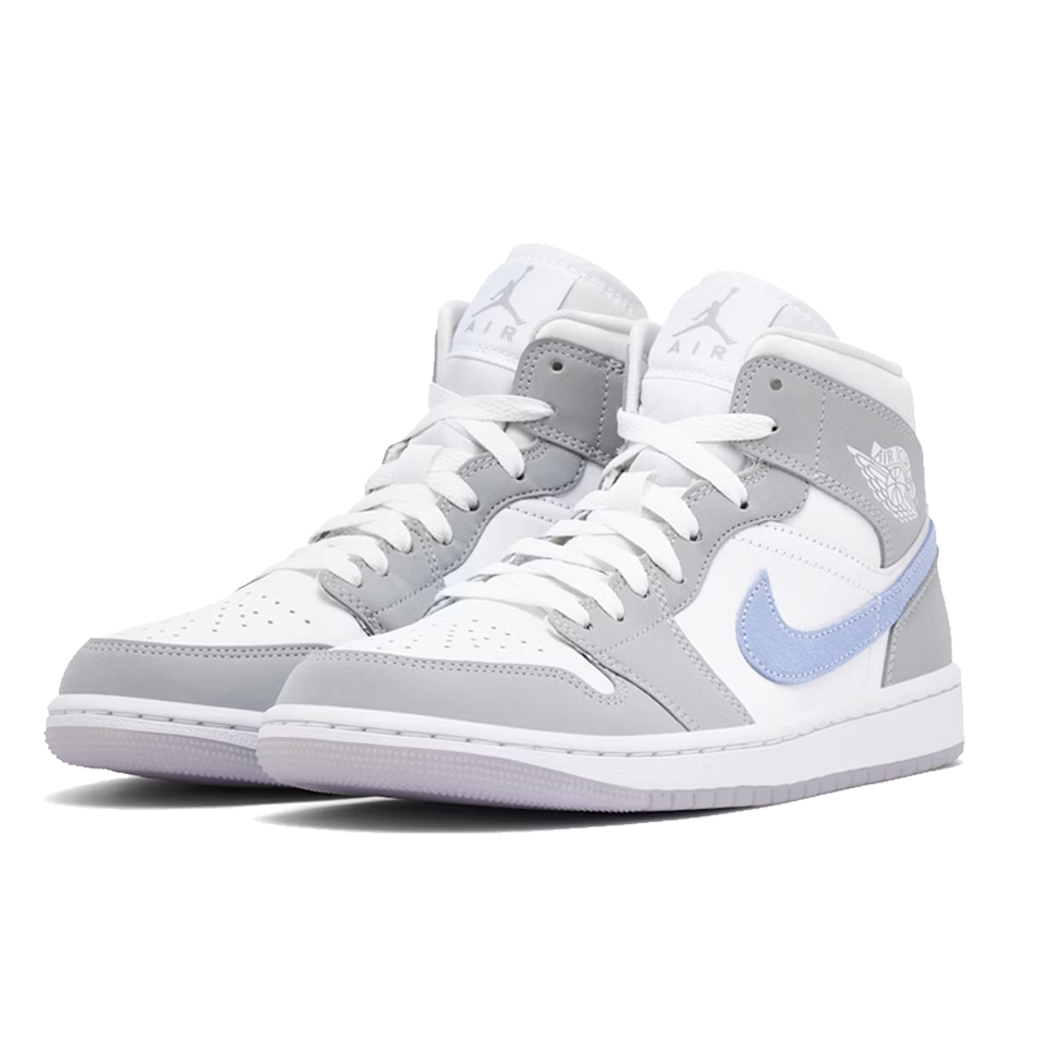 Nike Air Jordan 1 Mid Wolf Grey